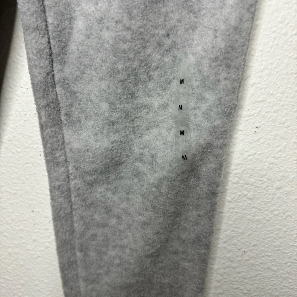 The Children Place gray fleece lounge sweatpants size M 7/8 NWT